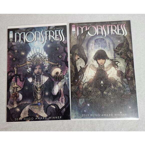 Monstress Image Comics #12, 19-20, 22, 26-27 Marjorie Liu/ Sana Takeda NM - Picture 4 of 4